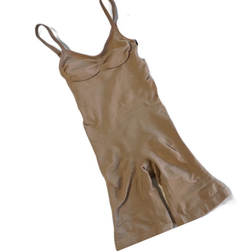 Solid Slip Shaping Romper